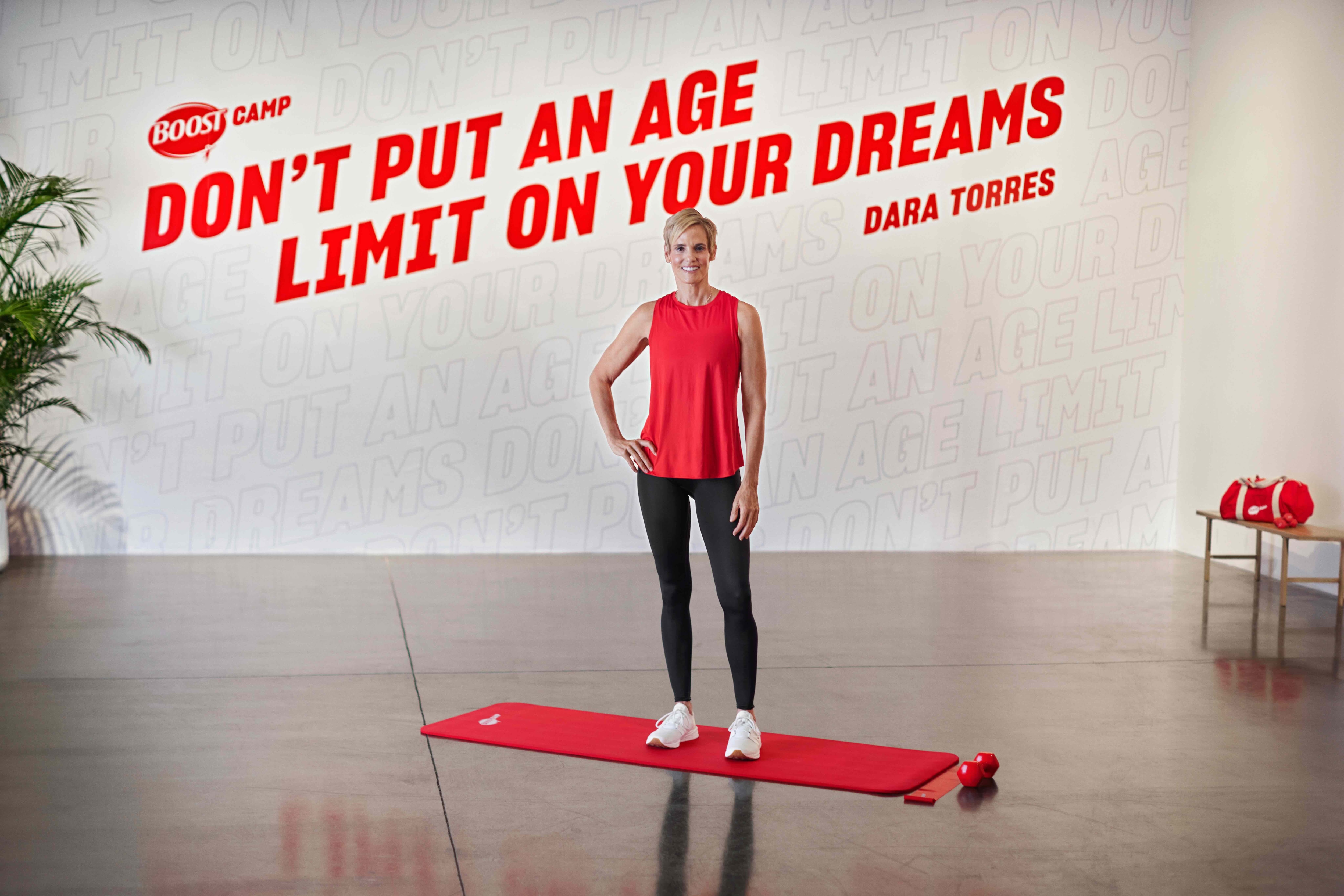 Swimming legend Dara Torres collaborates with BOOST® Nutritional Drinks to shine a spotlight on fitness and protein intake for muscle Health